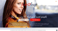 Desktop Screenshot of loveleap.com